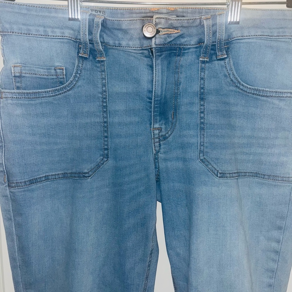 WOMENS AEROPOSTALE FLARE LOW-RISE JEAN SIZE 10 - Picture 8 of 10